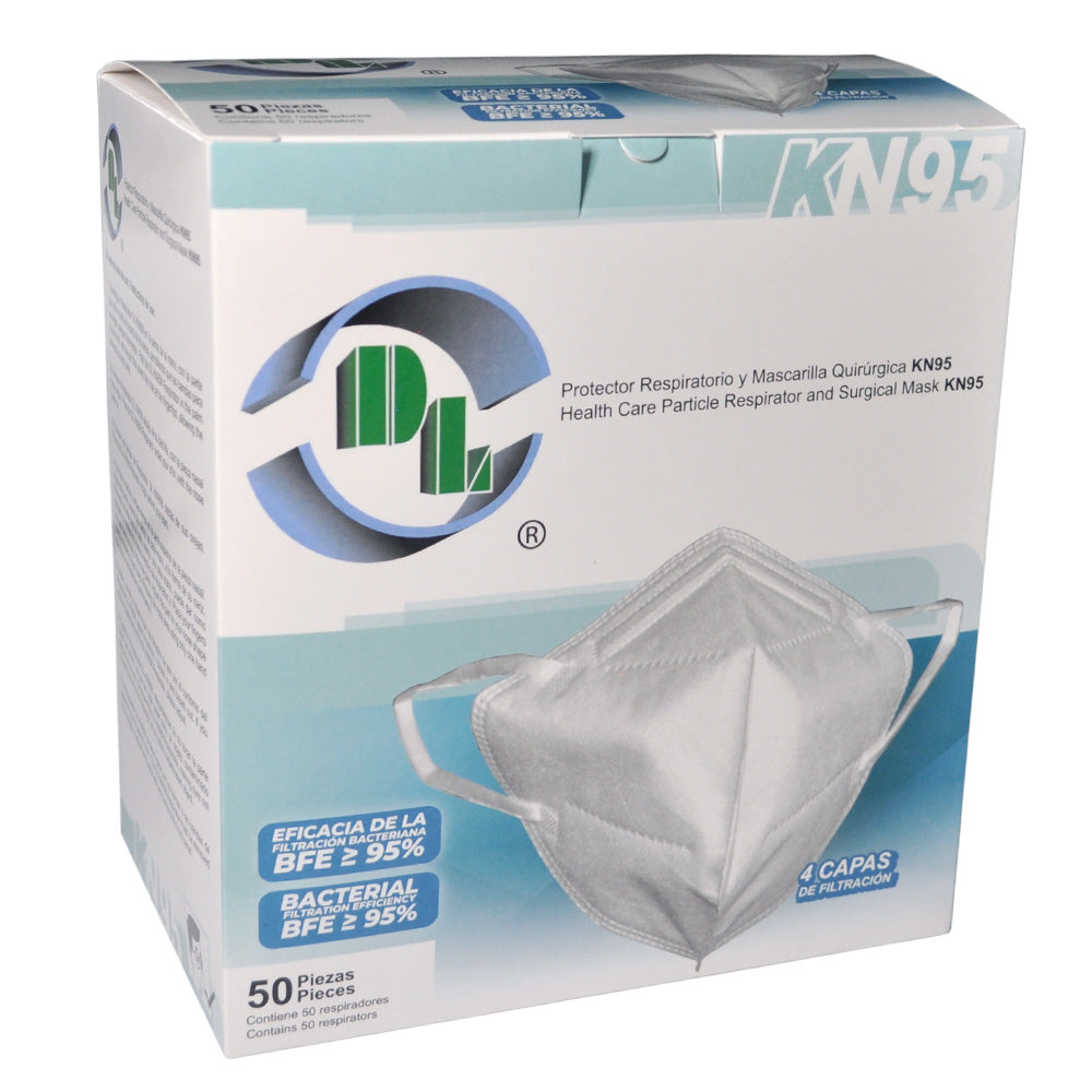 Caja de 50 piezas del protector respiratorio DL KN95